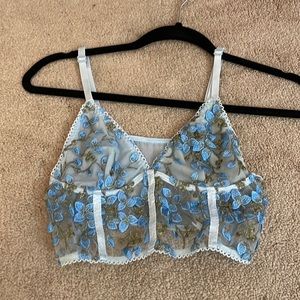 Lace Cami Crop Top